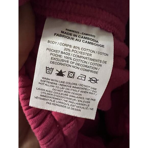 Nike Kids Girls Pink Fleece Cargo Joggers Pants SIze Small 4-5 Yrs Barbie - Picture 10 of 10